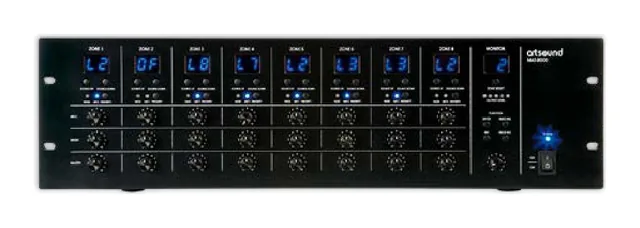 Artsound MAT-8000 matrix system, 19″ 3u
