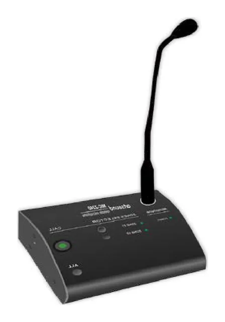 Artsound MIC-2240 zone paging microphone for matamp-2240