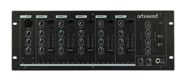 Artsound MIKS6.4 mixing desk, 19″ 4u
