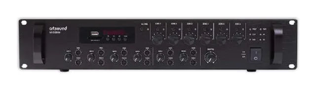 Artsound MX-5006M 6-zone 19″ 2u mixing amplifier