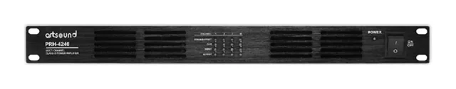 Artsound PRH-4240 4-channel 100v power amplifier, 1u