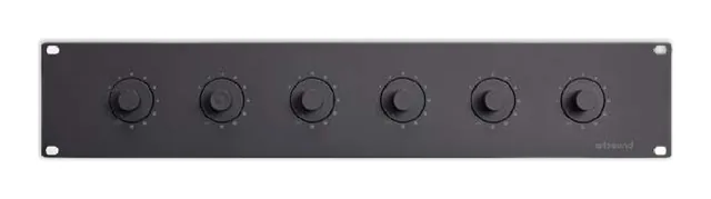 Artsound SVC6.2T volume control unit, 19″ 2u